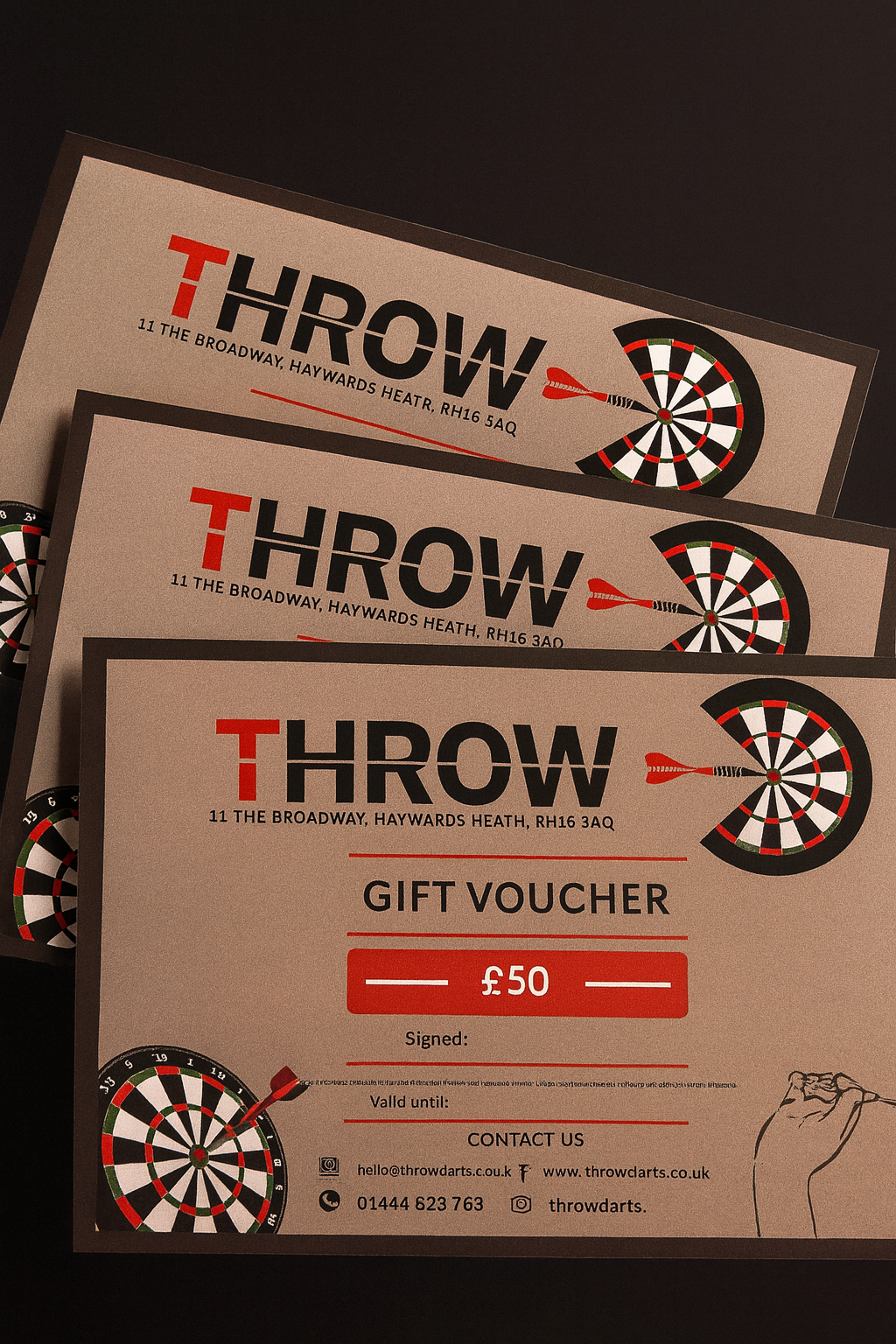 Throw Vouchers